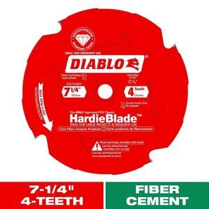 Diablo 7-1/4in. x 44-Teeth TrexBlade Circular Saw Blade for Composites